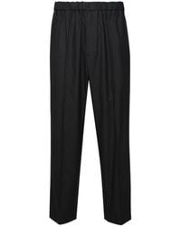 Jil Sander - Straight-Leg Elasticated-Waist Trousers - Lyst