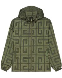 Givenchy - 4G Pattern Hooded Windbreaker - Lyst