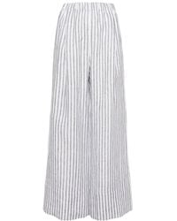 Reformation - Fernando Linen Trousers - Lyst