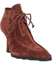 Burberry - Simple Laced Ankle Boots - Lyst