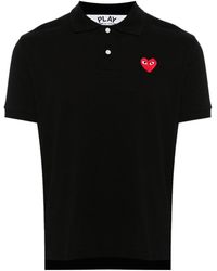 Comme des Garçons - Short-Sleeved Polo Shirt - Lyst
