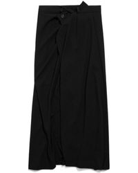 Balenciaga - Draped Tailored Skirt - Lyst