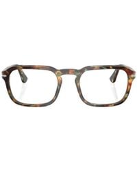 Persol - Geometric Frame Plain Mirror - Lyst