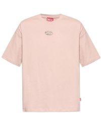 DIESEL - T-Boxt-S5 Logo Plaque T-Shirt - Lyst
