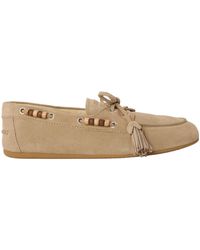 Miu Miu - Suede Tassel Loafer Mocassin - Lyst