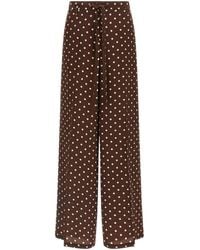 P.A.R.O.S.H. - P.A.R.O..H. Sbillo Wide-Leg Polka-Dot Pants - Lyst