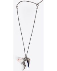Dries Van Noten - Feather Pendant Necklace - Lyst