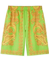 Versace - Barocco 660 Knee-Length Shorts - Lyst