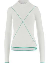 Bottega Veneta - Stitch Detailed Jumper - Lyst