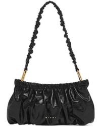 Marni - Ruched Handle Shoulder Bag - Lyst
