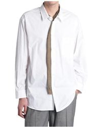 Magliano - Tie Detailed Button-Up Shirt - Lyst