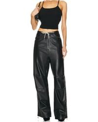 DARKPARK - Daisy Plonge Nappa Leather Military Trousers - Lyst