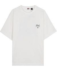 NANGA - Retro Floral T-Shirt - Lyst