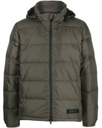 Aspesi - Logo Patch Padded Jacket - Lyst