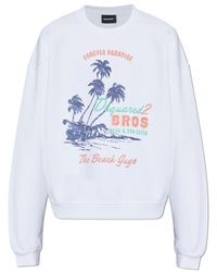 DSquared² - Sweatshirt With Colorful Print - Lyst