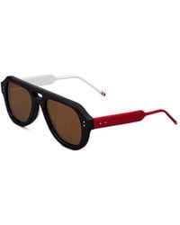 Thom Browne - Eyewear Pilot Frame Sunglasses - Lyst