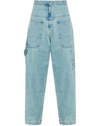 Vetements - Wide-Leg Utility Jeans - Lyst