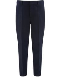 BOSS - Boss Pleated Tapered Trousers - Lyst