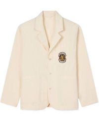KENZO - Badges Single-Breasted Jacket - Lyst