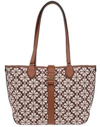 Kate Spade - Medium Floral-Jacquard Tote Bag - Lyst