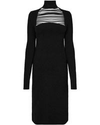 Bottega Veneta - Structured Mini Dress - Lyst