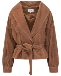 Ba&sh - Manon Belted Jacket - Lyst