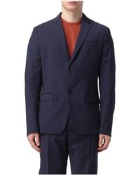 Calvin Klein - Two-Button Wool Jacket - Lyst