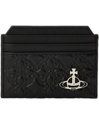 Vivienne Westwood - Solid Color Embossed Card Holder - Lyst
