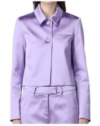 Semicouture - Long-Sleeved Casual Jacket - Lyst