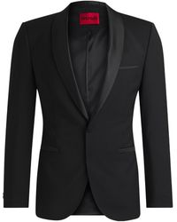 BOSS - Single-Breasted Tuxedo Jacket - Lyst