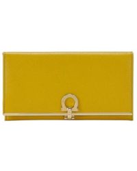 Ferragamo - Logo Long Purse - Lyst