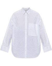 By Malene Birger - Derris Striped Shirt - Lyst