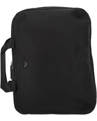 Emporio Armani - Logo-Plaque Multi-Way Backpack - Lyst