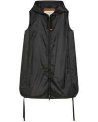 Max Mara - The Cube Sleeveless Hooded Puffer Jacket - Lyst