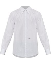 DSquared² - Easy Slim 70's Pin Collar Shirt - Lyst