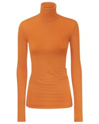 Sportmax - High-Neck Knitted Pullover - Lyst