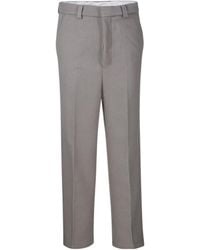 Ami Paris - Straight-Leg Pleat-Detailed Trousers - Lyst