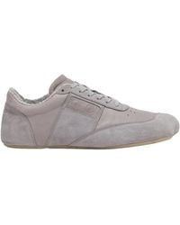 MM6 by Maison Margiela - Numbers-Embossed Lace-Up Sneakers - Lyst
