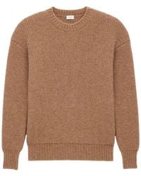 Saint Laurent - Oversized Chunky Knit Jumper - Lyst