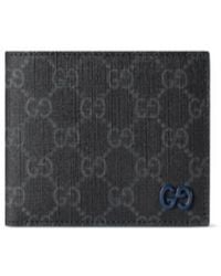 Gucci - Monogrammed Bifold Wallet - Lyst