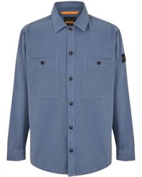 BOSS - Locky Overshirt - Lyst