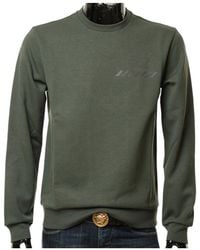 EA7 - Round-Necked Logo Sweater - Lyst