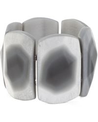 Giorgio Armani - Faceted Stretch Bracelet - Lyst