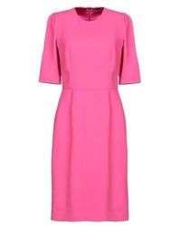 Dolce & Gabbana - Solid-Color Dress - Lyst