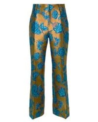 La DoubleJ - Hendrix Jacquard Tailored Trousers - Lyst