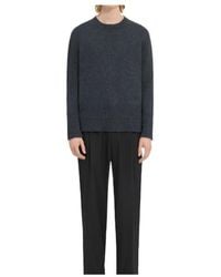MM6 by Maison Margiela - Wool Crew-Neck Sweater - Lyst