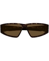 McQueen - Eyewear Rectangular Frame Sunglasses - Lyst