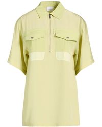 Burberry - Two-Tone Short Sleeve Shirt - Lyst
