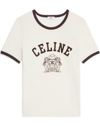 Celine - Blason 70's T-Shirt - Lyst
