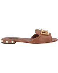 Dolce & Gabbana - Minimalist Slippers - Lyst